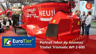 Ce quil faut savoir sur le nouveau ROBOT TRIOLIET Triomatic WP 2600 [upl. by Shoshanna]