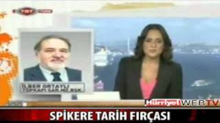 Prof Dr İlber Ortaylıdan trt spikerine azar [upl. by Aridni]