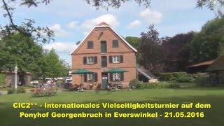 CIC2 Vielseitigkeitsturnier Everswinkel 2016 [upl. by Medwin985]