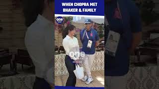 Paris Olympics 2024 Silver Medalist Neeraj Chopra Meets Double Bronze Medalist Manu Bhakers Mother [upl. by Quartas631]