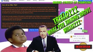 MCOC What Is The MCOC Trello Board That Kabam Miike Is Discussing Regarding Baron Zemo Root Bug [upl. by Inaliel]