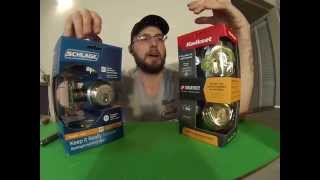 Kwikset Smart Key VS Schlage Deabolt Locks Best Most Secure Locks For Your Home Door [upl. by Antonius]