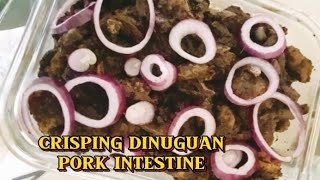 Pork intestine menu  crisping dinuguan recipe livestream asmr satisfying [upl. by Nahsad]