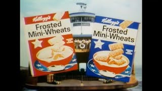 Kelloggs Frosted MiniWheats Cereal Commercial 1972 [upl. by Urbani]