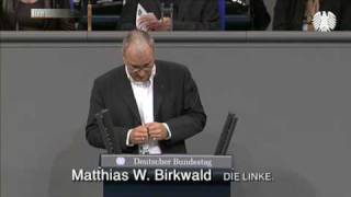 Matthias W Birkwald DIE LINKE Keine Anrechnung von Ferienjobs auf Hartz IV [upl. by Ahsain603]