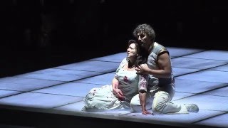 Krassimira Stoyanova and Jonas Kaufmann in the final act of Giuseppe Verdis AIDA [upl. by Rabin]