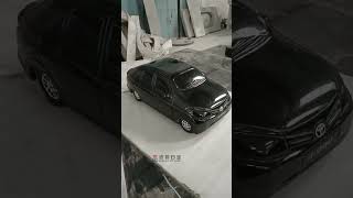 Bespoke Black Granite Car Model Hand Carved Sculpture Artwork [upl. by Neelyhtak]