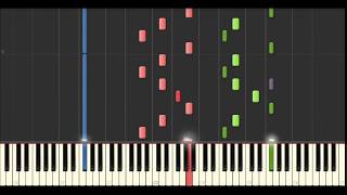 Yann Tiersen  La Plaisanterie Synthesia Tutorial [upl. by Gaidano]