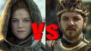 Ygritte VS Renly  WESTEROS BRAWLS [upl. by Enileoj755]