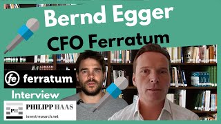 Ferratum CFO Bernd Egger Interview [upl. by Levey250]