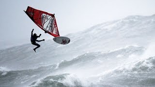 Windsurfing in Extreme Hurricane Conditions  Red Bull Storm Chase [upl. by Ydnik]