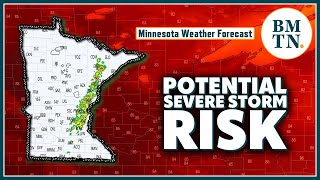 Severe storms could erupt in Minnesota on Thursday [upl. by Assirac952]