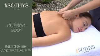 Body treatment – Sothys Signature treatment  Indonésie ancestrale™  teaser spanish version [upl. by Alletneuq]