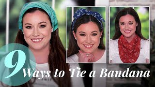 9 Easy Ways to Wear a Bandana [upl. by Almap645]