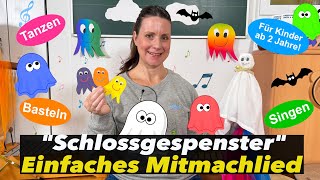 Schlossgespenster HALLOWEEN  Musik für Kleinkinder  Simone Ludwig  Floh im Ohr TV [upl. by Ahsiemal]