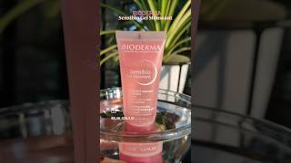 Bioderma Sensibio gel moussant cleanser youtubeshorts shorts sensitiveskin short bioderma [upl. by Gnanmas]