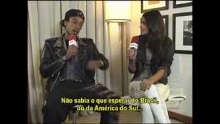 Entrevista Wiz Khalifa fala do Brasil [upl. by Naelopan464]