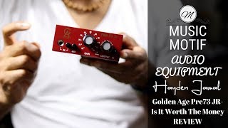 Should You Add An External Mic Pre Amp To Your Home Studio  Golden Age Pre73 JR Review [upl. by Notkcorb]