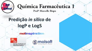 Cálculos in silico de LogP e LogS usando plataformas online e gratuitas [upl. by Napier714]