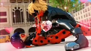 copines  Ladynoir Kiss  Ladybug cat noir kiss 💋 💕 Dark cupid episode [upl. by Merwyn575]