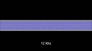 1kHz to 18 kHz High frequency sine wave test tone [upl. by Fleisig]