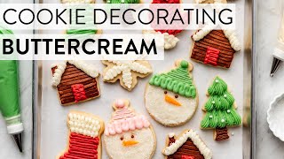 Cookie Decorating Buttercream  Sallys Baking Recipes [upl. by Althee]