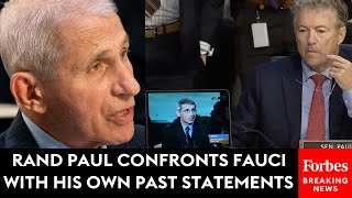 Rand Paul Confronts Fauci With Video Of His Own Past Statements On Natural Immunity [upl. by Karleen768]