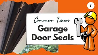 Garage Door Maintenance  Bottom Seal amp Perimeter Seal [upl. by Namien548]