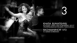 KHATIA BUNIATISHVILI RACHMANINOFF N°2 OP18  NÜRNBERG 2017 [upl. by Aisya353]