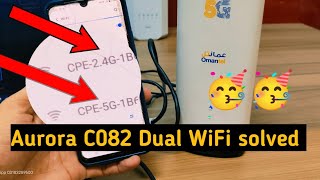 Aurora C082 superadmin  modified external antenna  5G WiFi fixed  super speed 4G Router C082 [upl. by Nnomae]