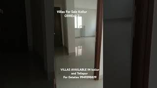 Kollur Villas Sale in 4BHK G2 267 sqryaed  Landlord Villas Kollur Hyderabad 9949398829 [upl. by Kylen]