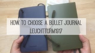 How to Choose Your First Bullet Journal A6 Leuchtturm Soft vs Hard Cover [upl. by Fife]