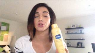 PRODUCT REVIEW Vaseline Intensive Care Spray Moisturiser [upl. by Pirzada]