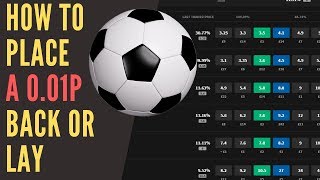 Matched Betting ⚽️ Dutching tricks  placing small amounts on exchange  PipBetscom [upl. by Joleen]