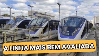 MONOTRILHO DE LINHA PROBLEMÁTICA À MAIS BEM AVALIADA PELO METRÔ [upl. by Nakhsa]