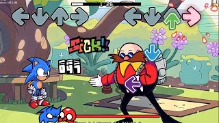 FNF Sonic vs Eggman Sings Can Can  FNF MODS [upl. by Dafodil343]