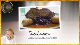 Björn Freitag  Rinderroulade mit Rotkohl amp Backkartoffeln [upl. by Aloysia]