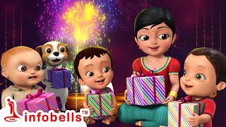 ದೀಪಾವಳಿ ದೀಪಾವಳಿ ದೀಪಾವಳಿ ಬಂದಿದೆ  Deepavali Kids Song  Kannada Rhymes for Children  Infobells [upl. by Doe832]