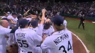 20110928 Longorias walkoff homer [upl. by Nich324]