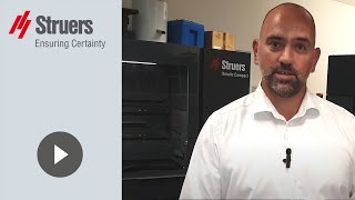 Struers Learn about Struers solutions for the metallographic sample preparation in just 2 minutes [upl. by Littman]