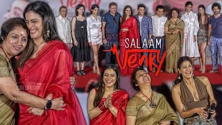 Salaam Venky  Official Trailer Launch  UNEDITED  COMPLETE VIDEO  Kajol Vishal Jethwa Rajeev [upl. by Elleraj353]