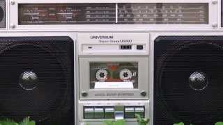 Universum Super Sound 16000 CTR 2605 boombox test [upl. by Lemahs]