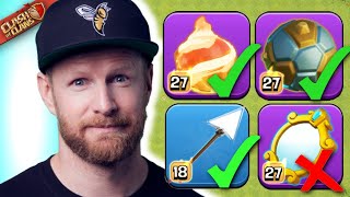 Why bother with MAGIC MIRROR DAMAGE EQUIPMENT IS BETTER and more fun Clash of Clans [upl. by Acemahs]