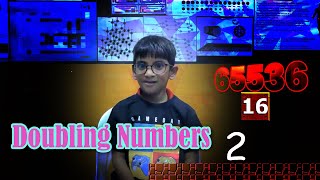 Doubling numbers youtube [upl. by Luci]