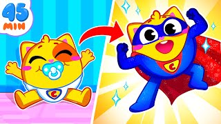 Little Baby Superheroes  Funny Songs For Baby amp Nursery Rhymes by Toddler Zoo [upl. by Salbu]