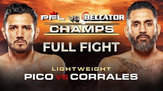 Aaron Pico vs Henry Corrales 2  PFL vs Bellator  Full Fight [upl. by Oakleil]