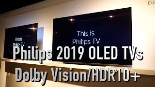 Philips 804 854 OLED TV launch with Dolby Vision and HDR10 and more [upl. by Atsirk664]