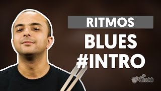 Ritmos  Introdução ao Blues aula de bateria [upl. by Brannon]