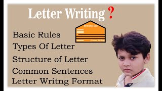 Letter Writing in English  Important Rules  Types  Examples garrisonwithHaiqa [upl. by Nroht743]