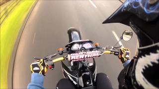 Derbi Senda 50cc Top Speed Gopro 🇬🇧 [upl. by Hassin]